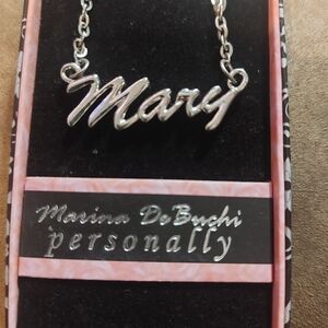 Mary necklace by Marina DeBuchi